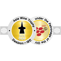 Premio asia wine trophy gold